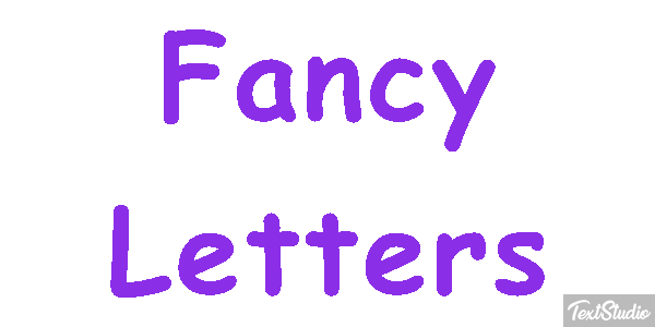 Fancy Letters Metin efekti
