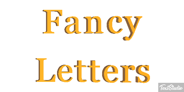 Fancy Letters Metin efekti