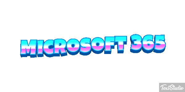 Mícrosoft 365 Text effect