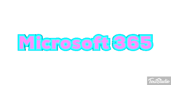 Mícrosoft 365 Text effect