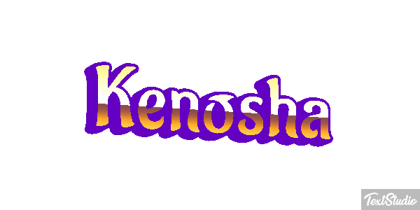 Kenosha Efeito do texto
