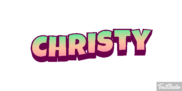 Christy Text effect