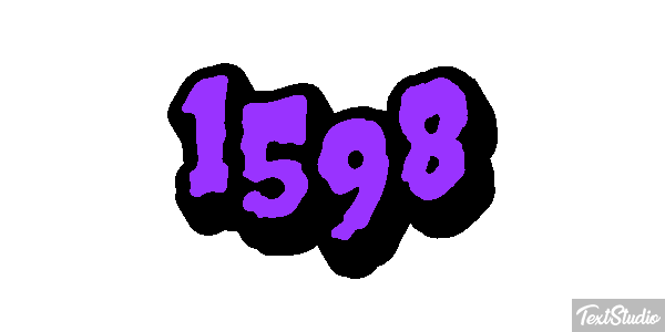 1598 Texteffekt