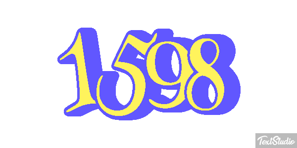 1598 Texteffekt