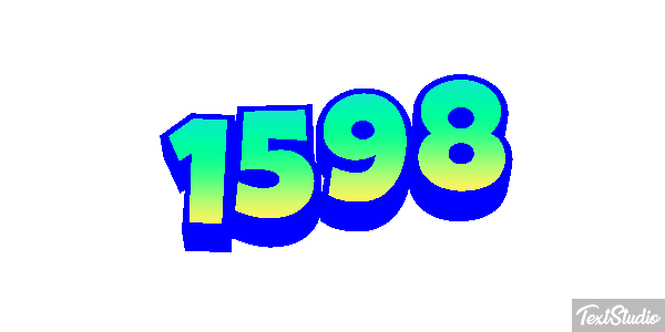 1598 Texteffekt