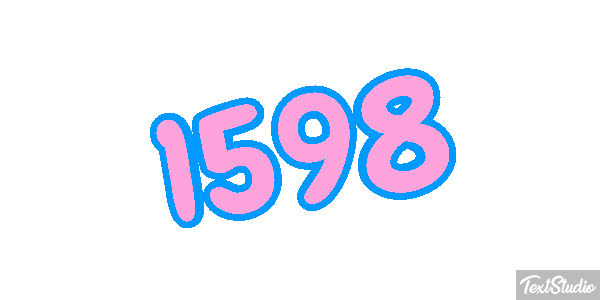 1598 Texteffekt