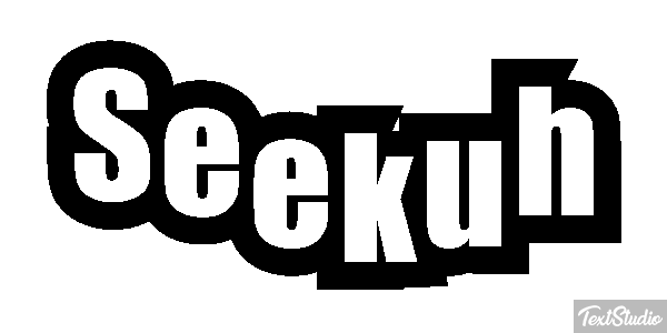 Seekuh Texteffekt