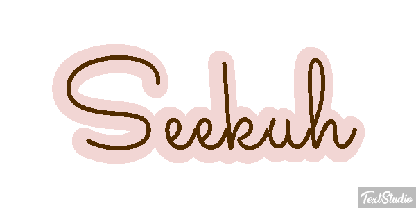 Seekuh Texteffekt