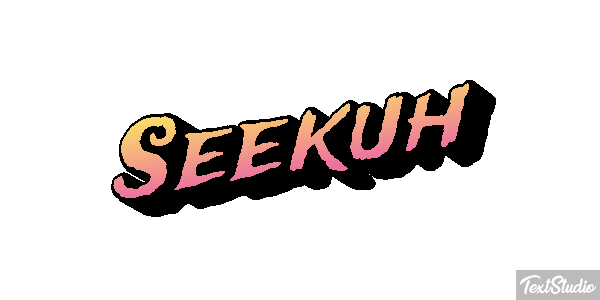 Seekuh Texteffekt
