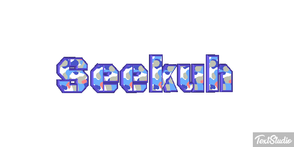 Seekuh Texteffekt