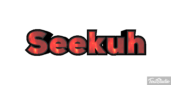 Seekuh Texteffekt