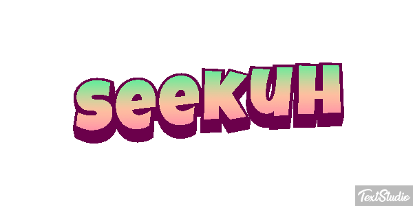 Seekuh Texteffekt