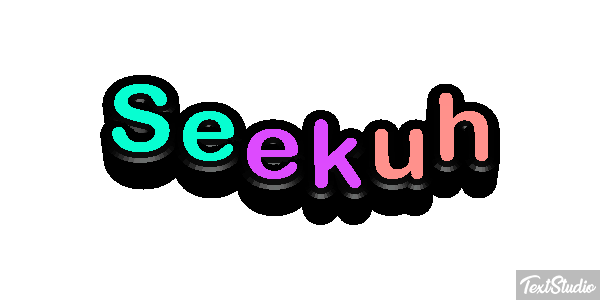 Seekuh Texteffekt