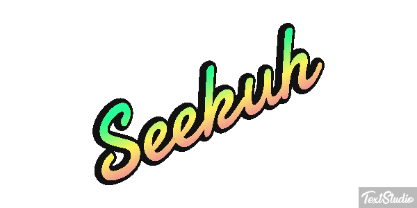 Seekuh Texteffekt