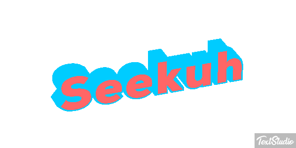 Seekuh Texteffekt