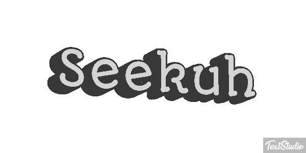 Seekuh Texteffekt