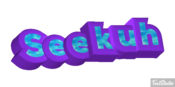 Seekuh Texteffekt