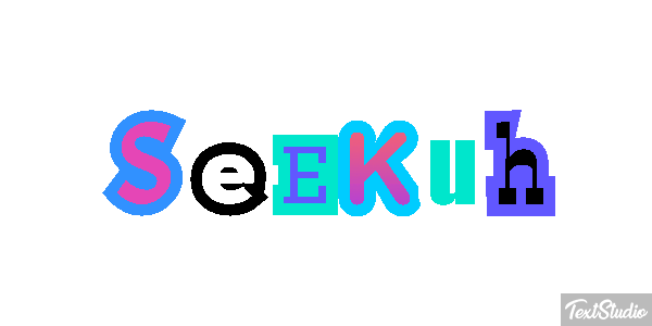 Seekuh Texteffekt