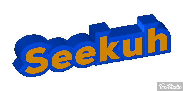 Seekuh Texteffekt