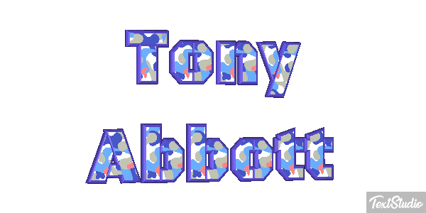 Tony Abbott Text effect