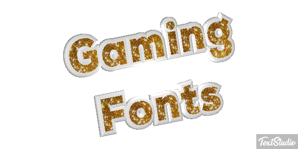 Gaming Fonts Metin efekti