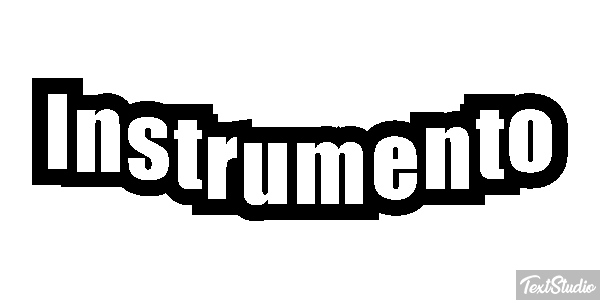 Instrumento Text effect