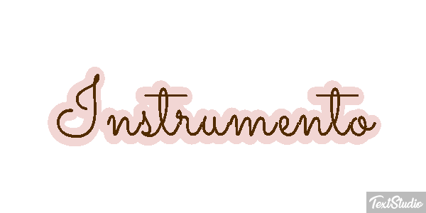 Instrumento Text effect