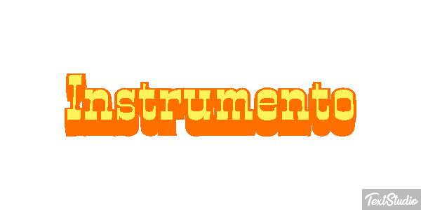 Instrumento Text effect