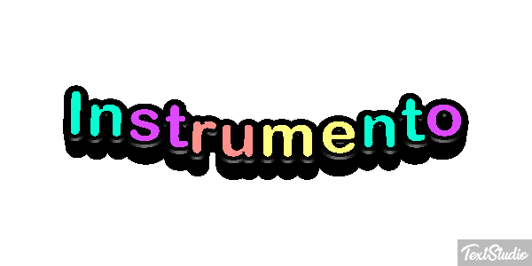 Instrumento Text effect