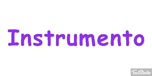 Instrumento Text effect