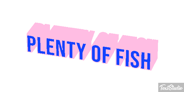 Plenty of Fish Effetto testo