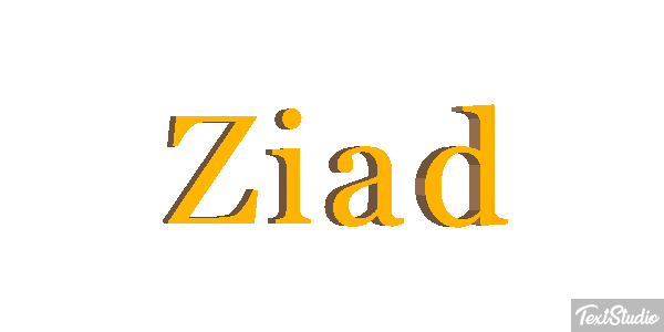 Ziad Effet de texte