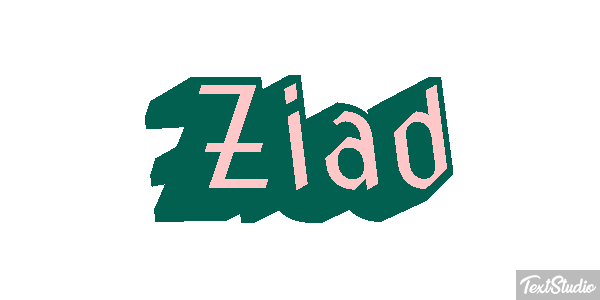 Ziad Effet de texte