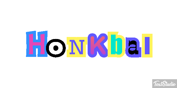 Honkbal Tekst effect