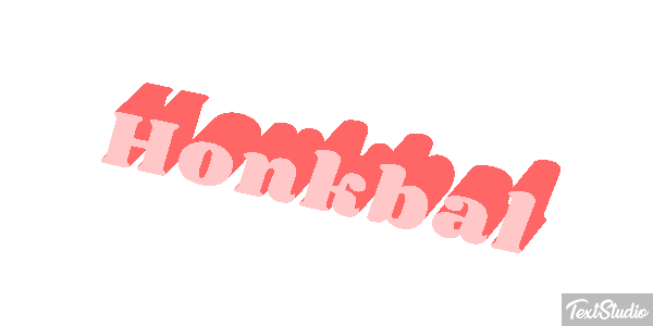 Honkbal Tekst effect