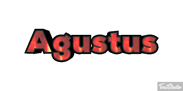 Agustus Текстовый эффект