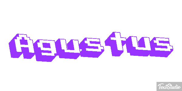 Agustus Текстовый эффект