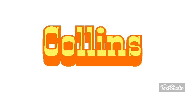 Collins Text effect