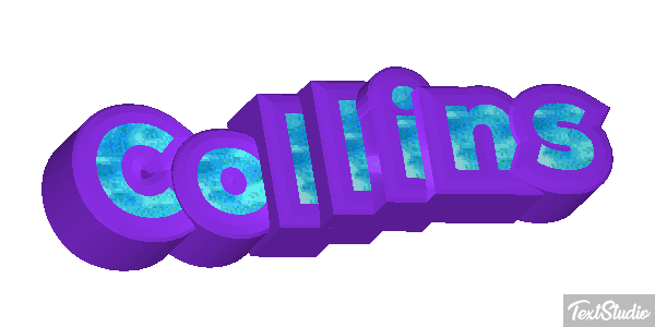 Collins Text effect