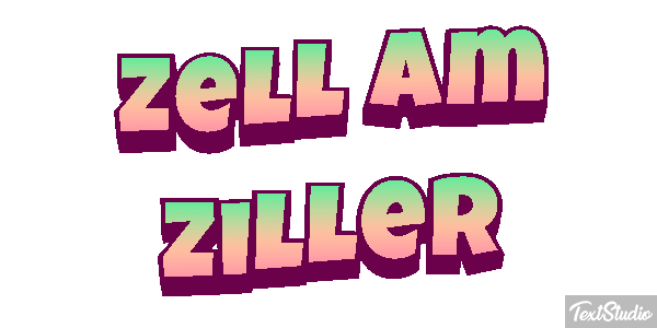 Zell am Ziller Effetto testo