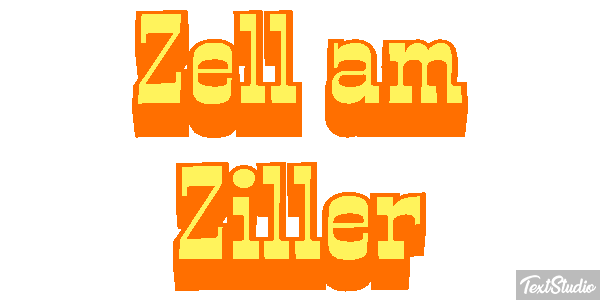 Zell am Ziller Effetto testo