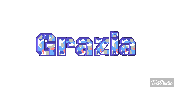 Grazia Tekst effect