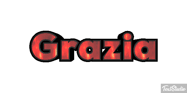 Grazia Tekst effect