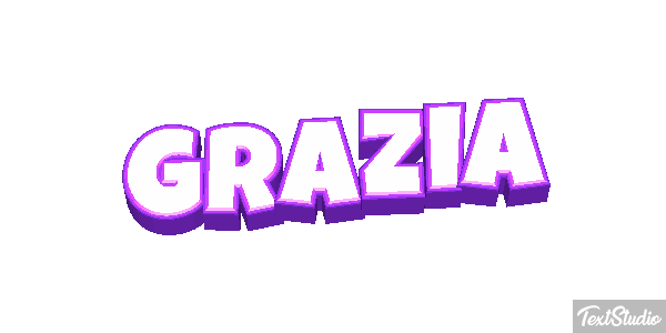 Grazia Tekst effect