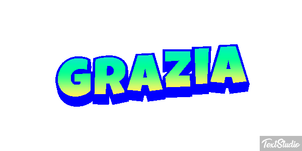Grazia Tekst effect