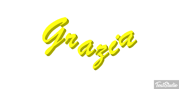 Grazia Tekst effect
