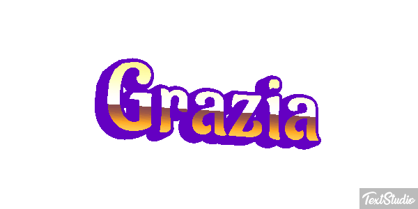 Grazia Tekst effect