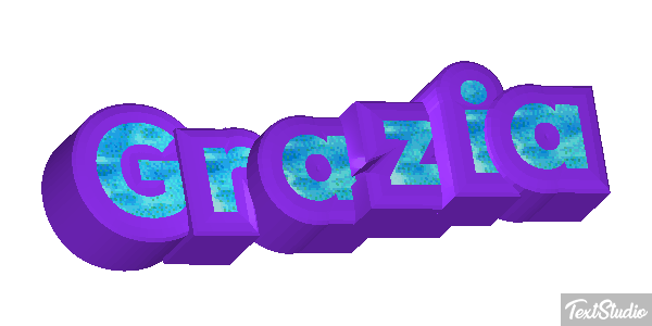 Grazia Tekst effect