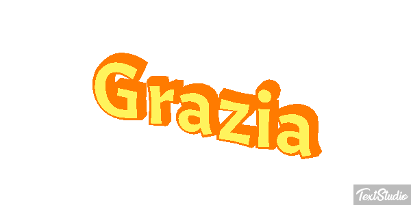 Grazia Tekst effect