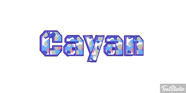 Çayan Text effect